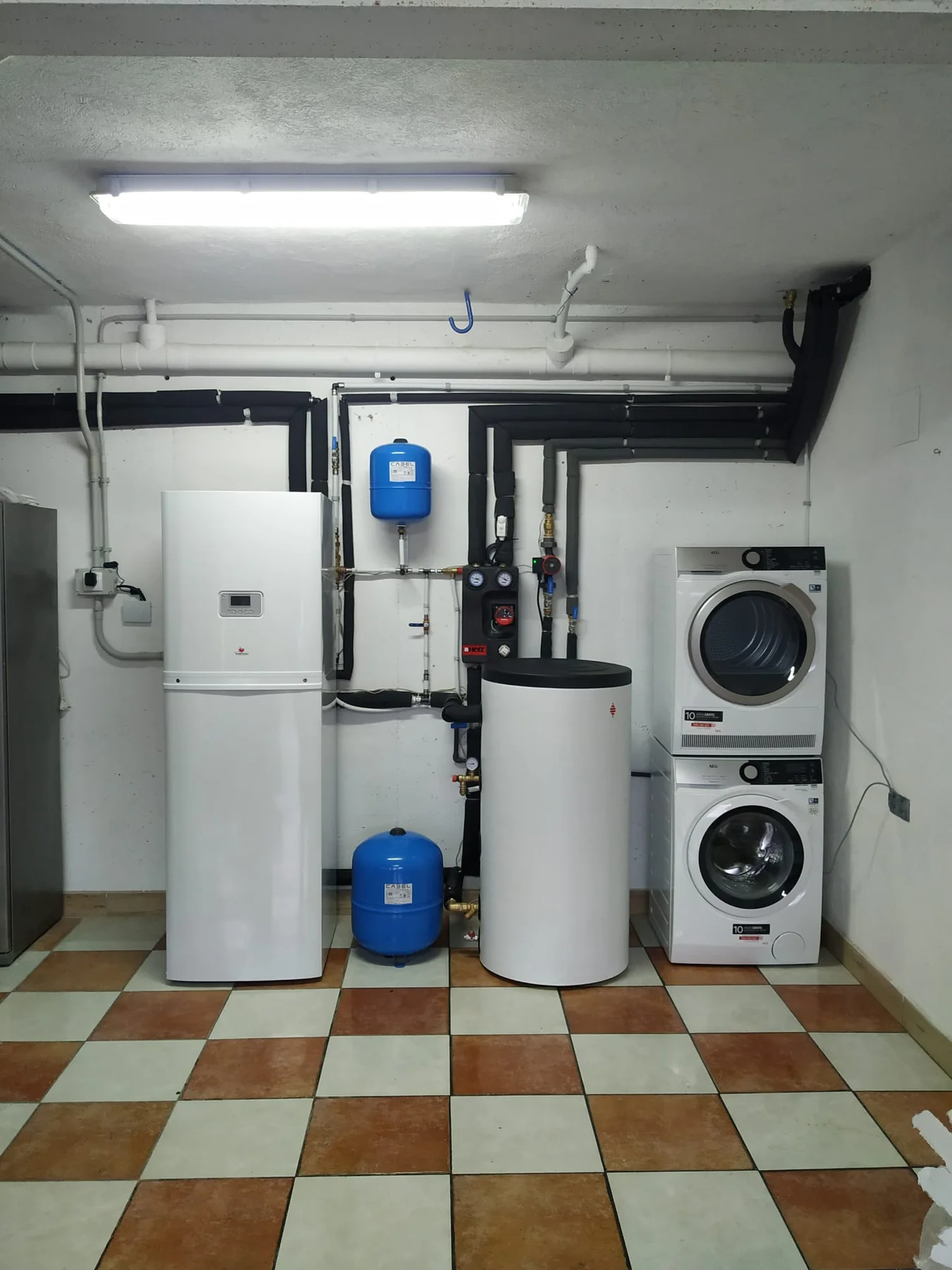 Confort integral, instalación de Grupo Bazzo